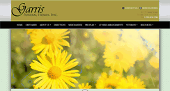 Desktop Screenshot of garrisfuneralhome.net